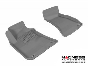 Dodge Challenger Floor Mats (Set of 2) - Front - Gray by 3D MAXpider (2008-2010) Dodge Challenger Floor Mats (Set of 2) - Front - Gray by 3D MAXpider (2008-2010)